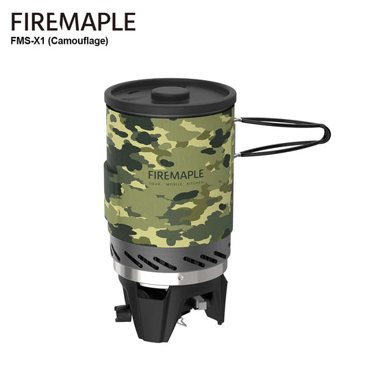 Fire Maple Star X1 Cooking System – Camouflage Edition — Tactical Style Meets Trail-Ready Performance