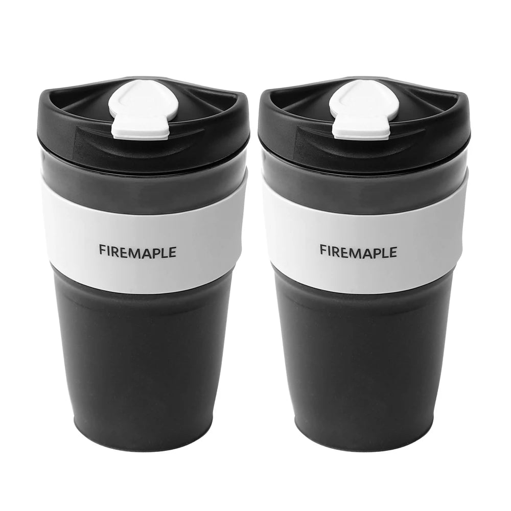 ☕ Fire Maple Silicone Collapsible Coffee Cup (350ml)