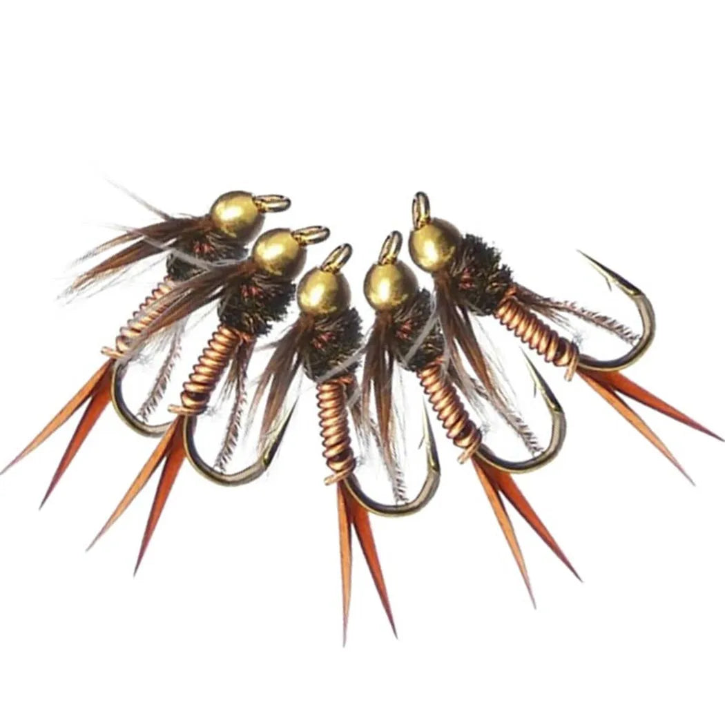 Fast Sinking Tungsten Bead Head Nymph – 6/12/24 Pcs Box