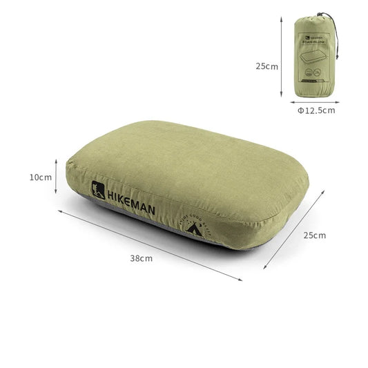 Outdoor Camping Memory Foam Pillow – Portable Comfort, Slow Rebound Design