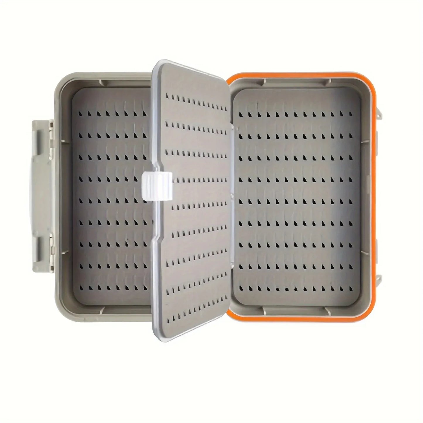 Aventik Waterproof Fly Box – 4-Layer Foam Insert, ABS Portable Lightweight Storage Case