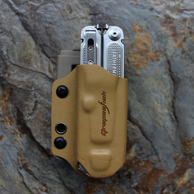 Leatherman Kydex Multitool Sheath – Surge, TTi, OHT, Signal Compatible with Quick Pull Release