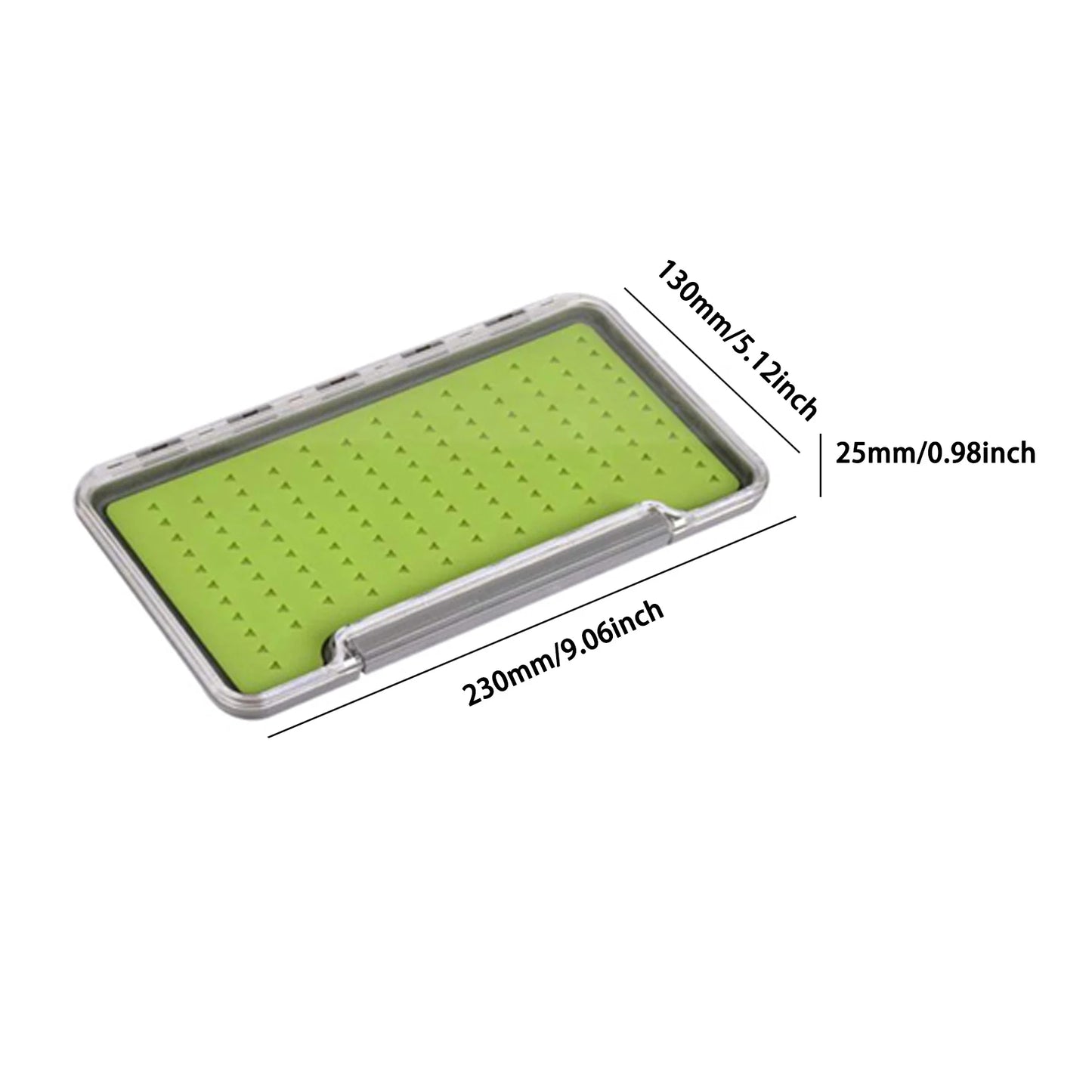 Aventik 100% Waterproof Fly Box Silicone Transparent Fishing Box Fishing Storage