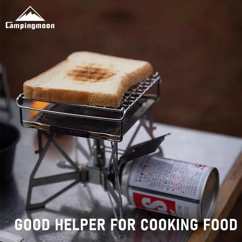 CAMPINGMOON XD-3NE Butterfly Portable Folding Gas Stove Windproof Outdoor Camping Hiking Accessory