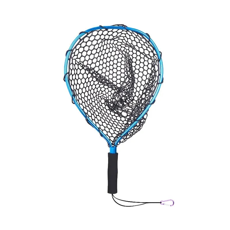 Ultralight Aluminum Alloy Frame • Silicone Wear-Resistant Mesh • Ideal for Fly Fishing