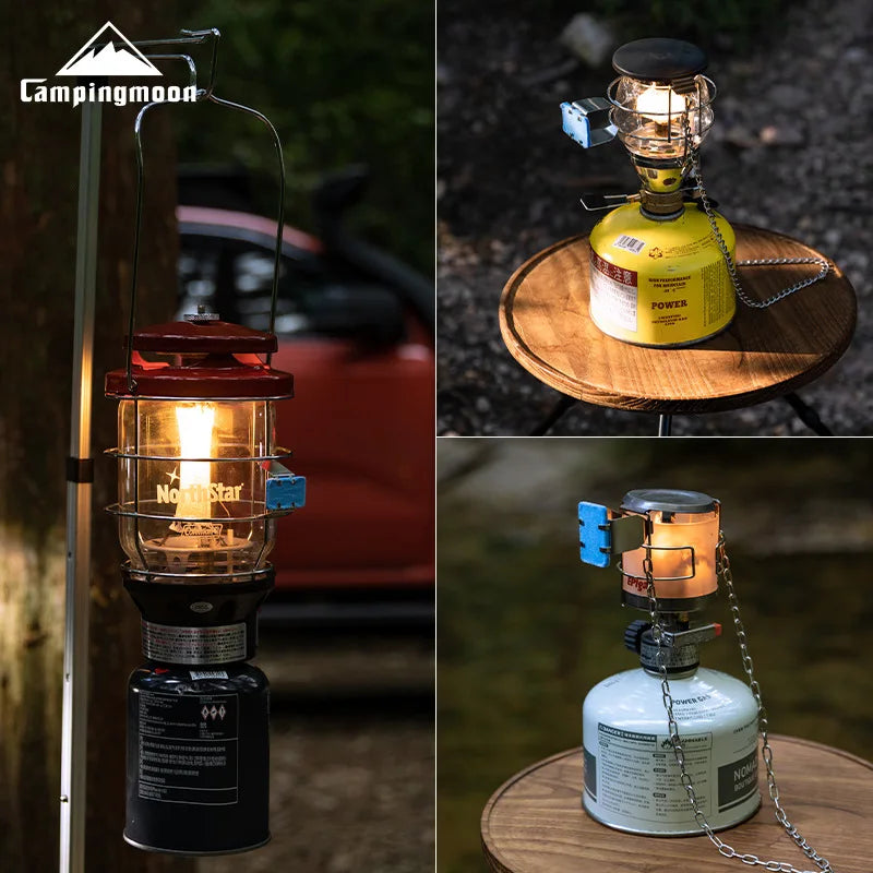 CAMPINGMOON T-4-XZ Stainless Steel Mosquito Repellent – Gas Lamp Attachment for Outdoor Use