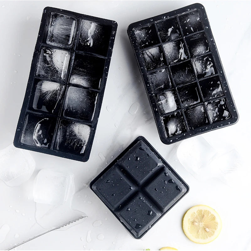 Silicone Ice Cube Molds ‑Grid Spherical Ice Makers