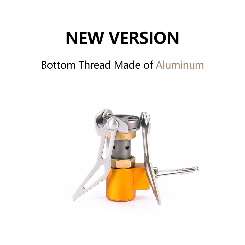 Fire Maple FMS-300T Ultralight Titanium Rocket Stove — Mini Burner, Mighty Flame