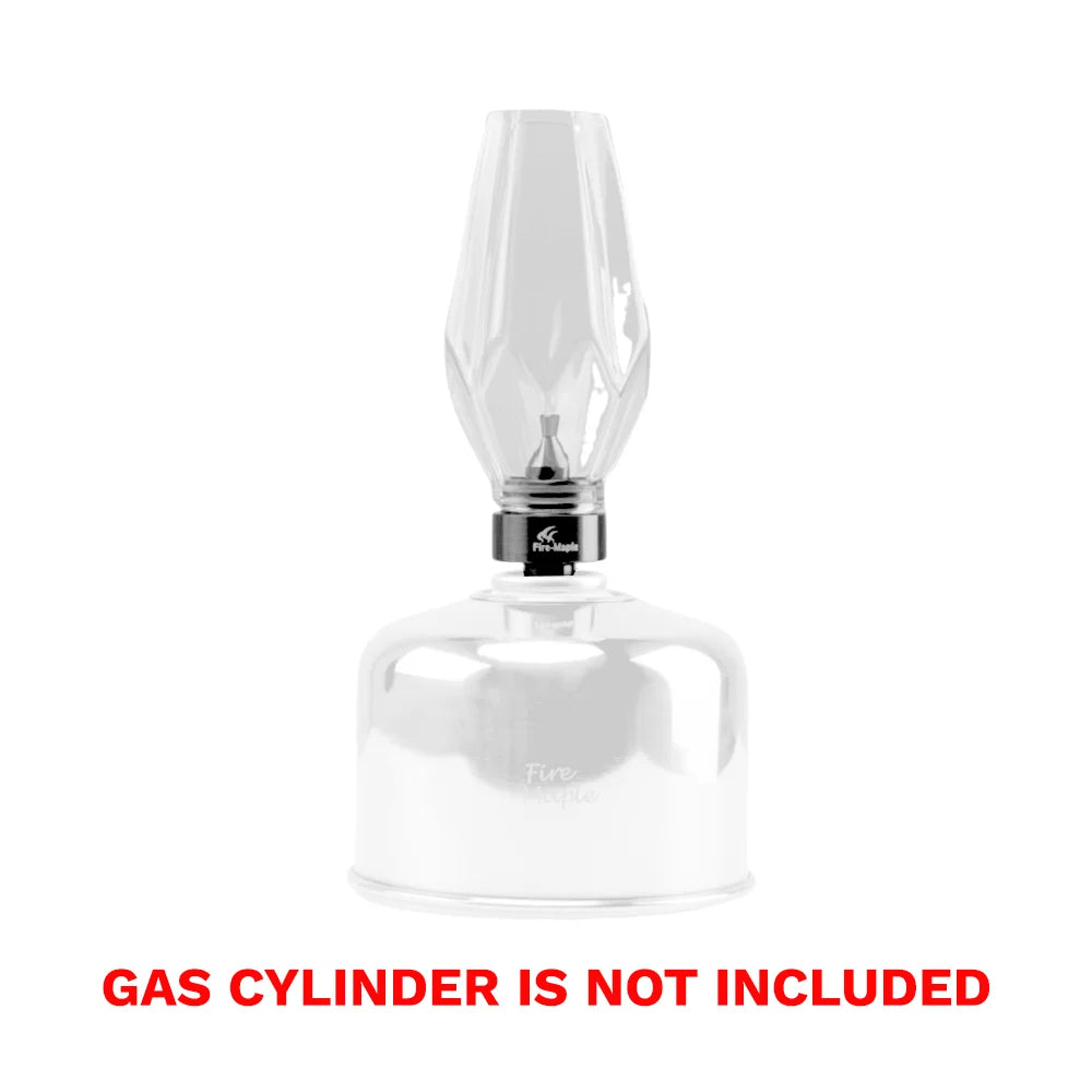 Fire Maple Tulip Gas Lantern Outdoor Fuel Lights Romantic Isobutane Ambiance Gas Lamp for Camping Hiking Backpacking