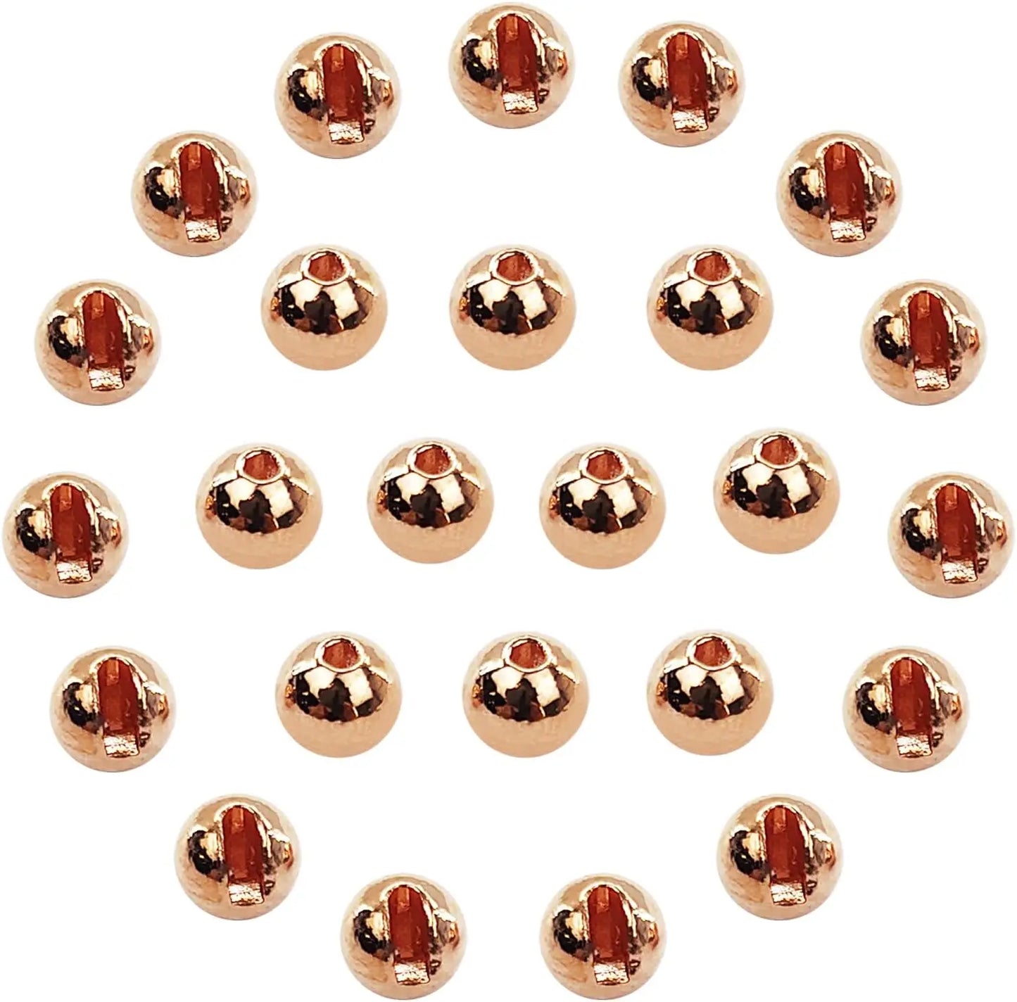 Eupheng 25PC Fly Tying Bead Balls – Nymph Fly Fishing Materials (2.5mm / 3.0mm / 3.5mm / 4.0mm)