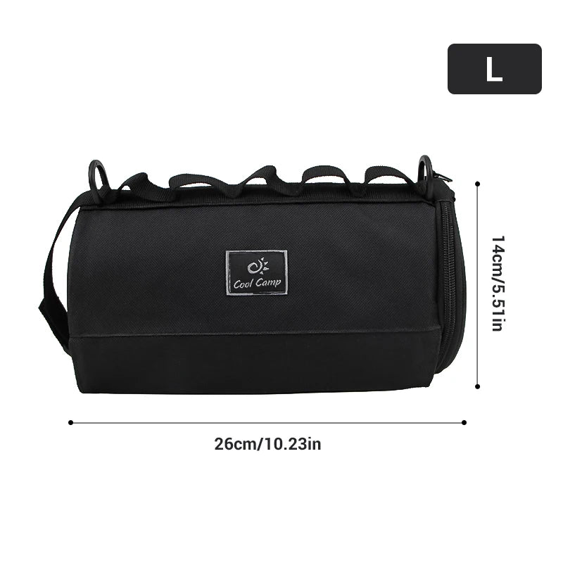 Outdoor Tissue / Toilet paper Case Portable Roll Paper Storage Bag with Hook for Hanging