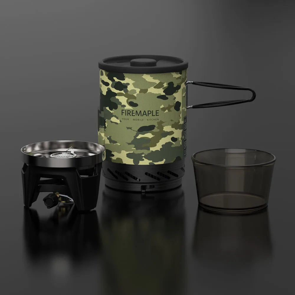 Fire Maple Star X1 Cooking System – Camouflage Edition — Tactical Style Meets Trail-Ready Performance