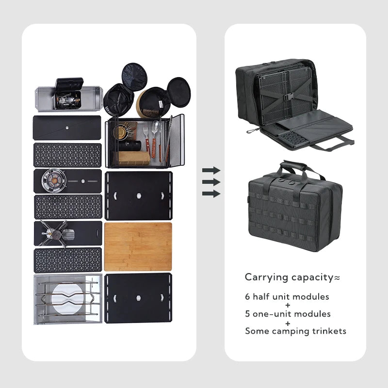 CAMPINGMOON BK-54 Portable Camp Tool Kit Bag