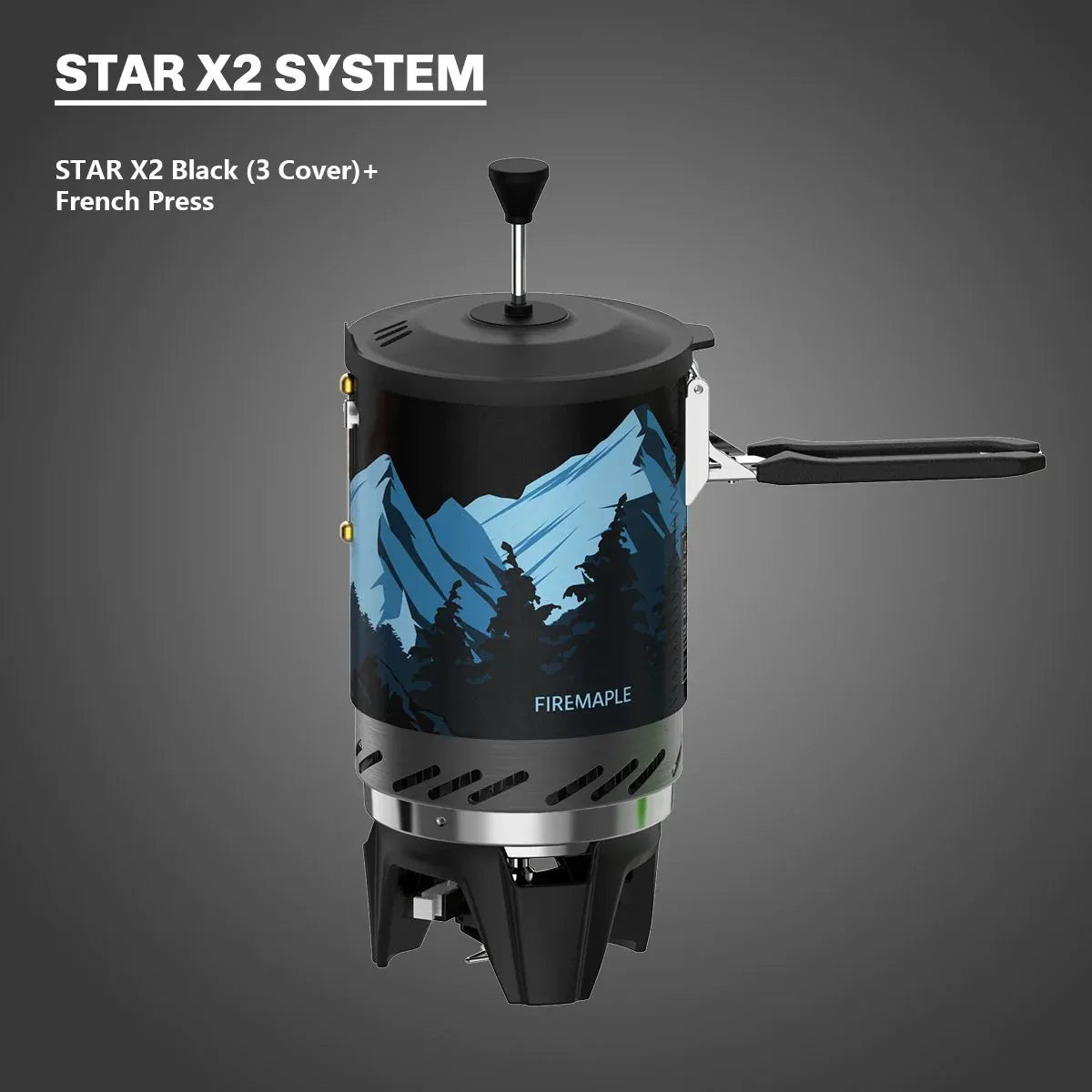 Fire Maple Star French Press Coffee Filter – Compatible with Star X1/X2/X3 Cooking Systems