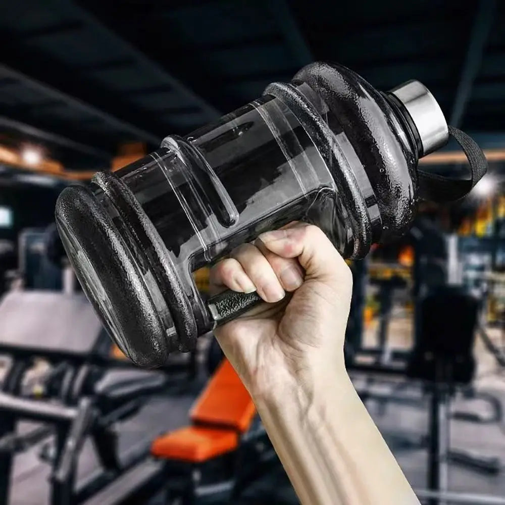 2L Large‑Capacity Bottle -Durable PETG Gallon Water Bottle with Handle & Shaker Function