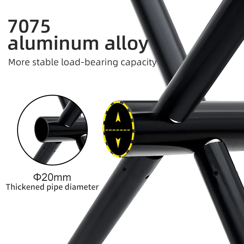 Outdoor Portable Folding Stool – Lightweight Aluminum Alloy Mini Chair with Storage