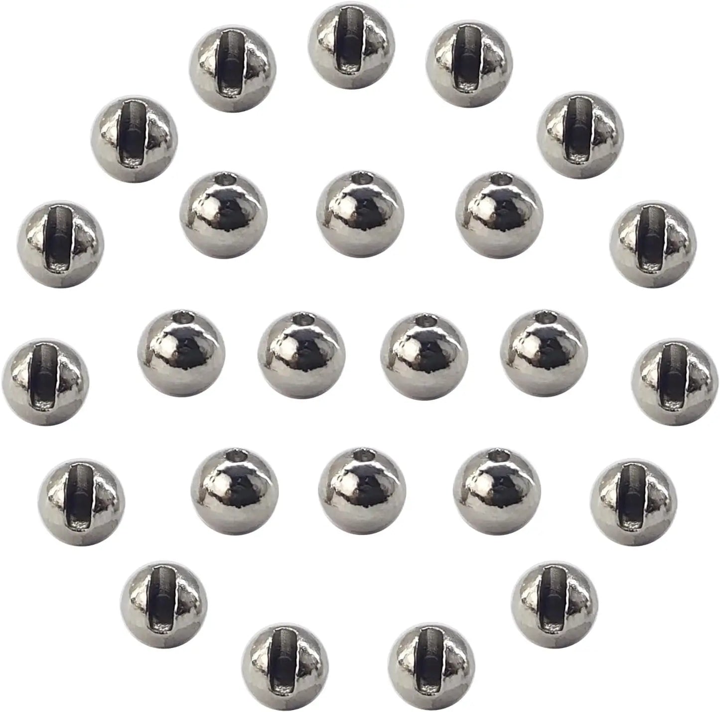 Eupheng 25PC Fly Tying Bead Balls – Nymph Fly Fishing Materials (2.5mm / 3.0mm / 3.5mm / 4.0mm)