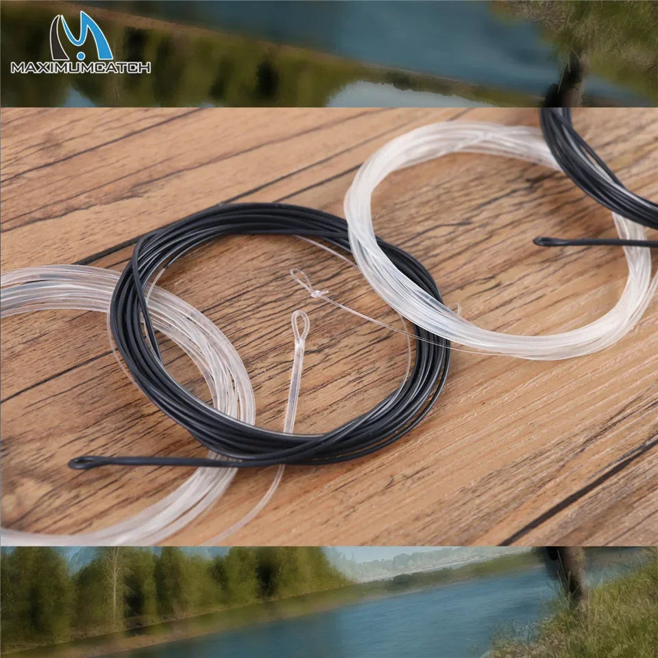 MAXIMUMCATCH PolyLeader Fly Fishing Line – 2PCS Set (7–10FT)