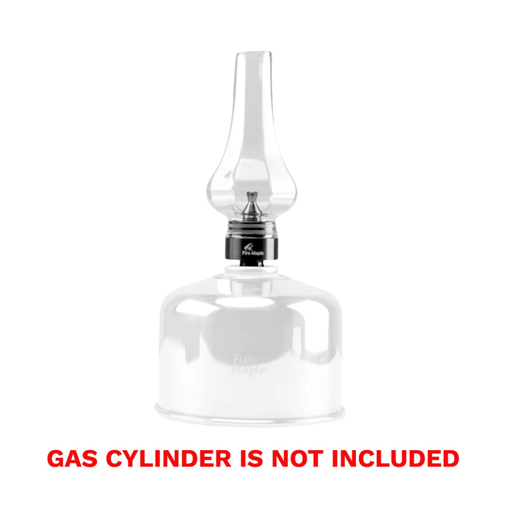 Fire Maple Tulip Gas Lantern Outdoor Fuel Lights Romantic Isobutane Ambiance Gas Lamp for Camping Hiking Backpacking