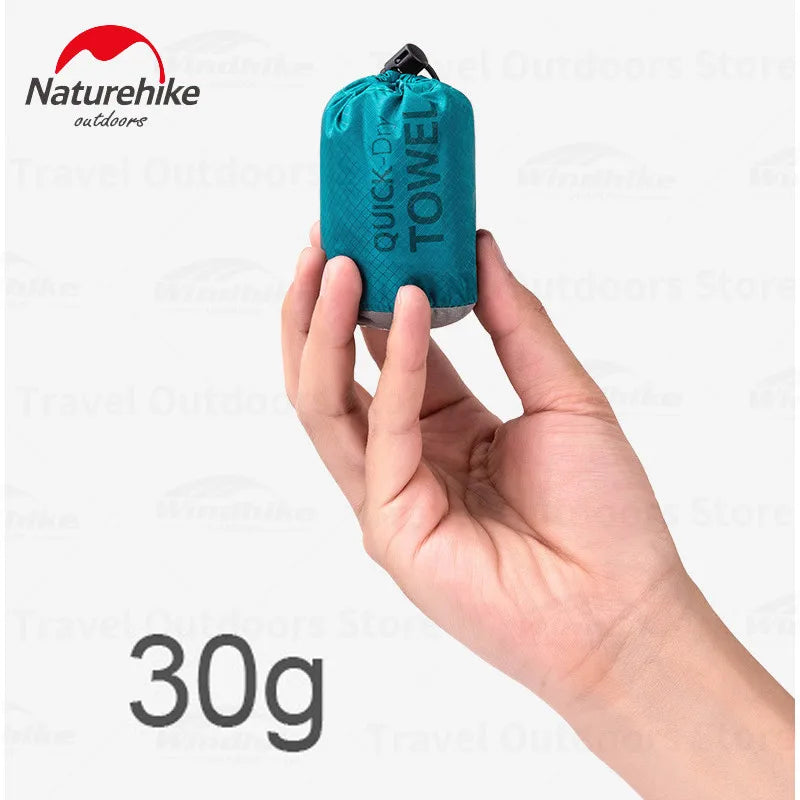 Naturehike Quick-Drying Microfiber Towel – Ultralight Sports Towel for Hiking and Backpacking