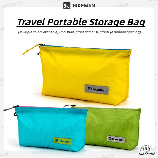 HIKEMAN Ultralight Silicone Storage Bag – Waterproof 15D Travel Organizer