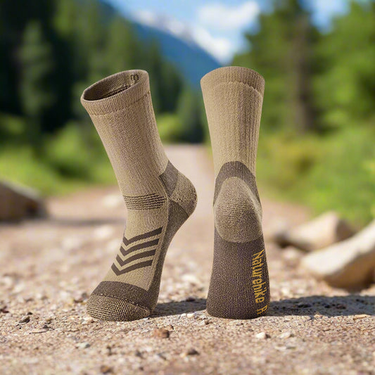 Naturehike Merino Wool Winter Socks – Thickened Warm Shock-Absorbing Socks for Hiking & Camping