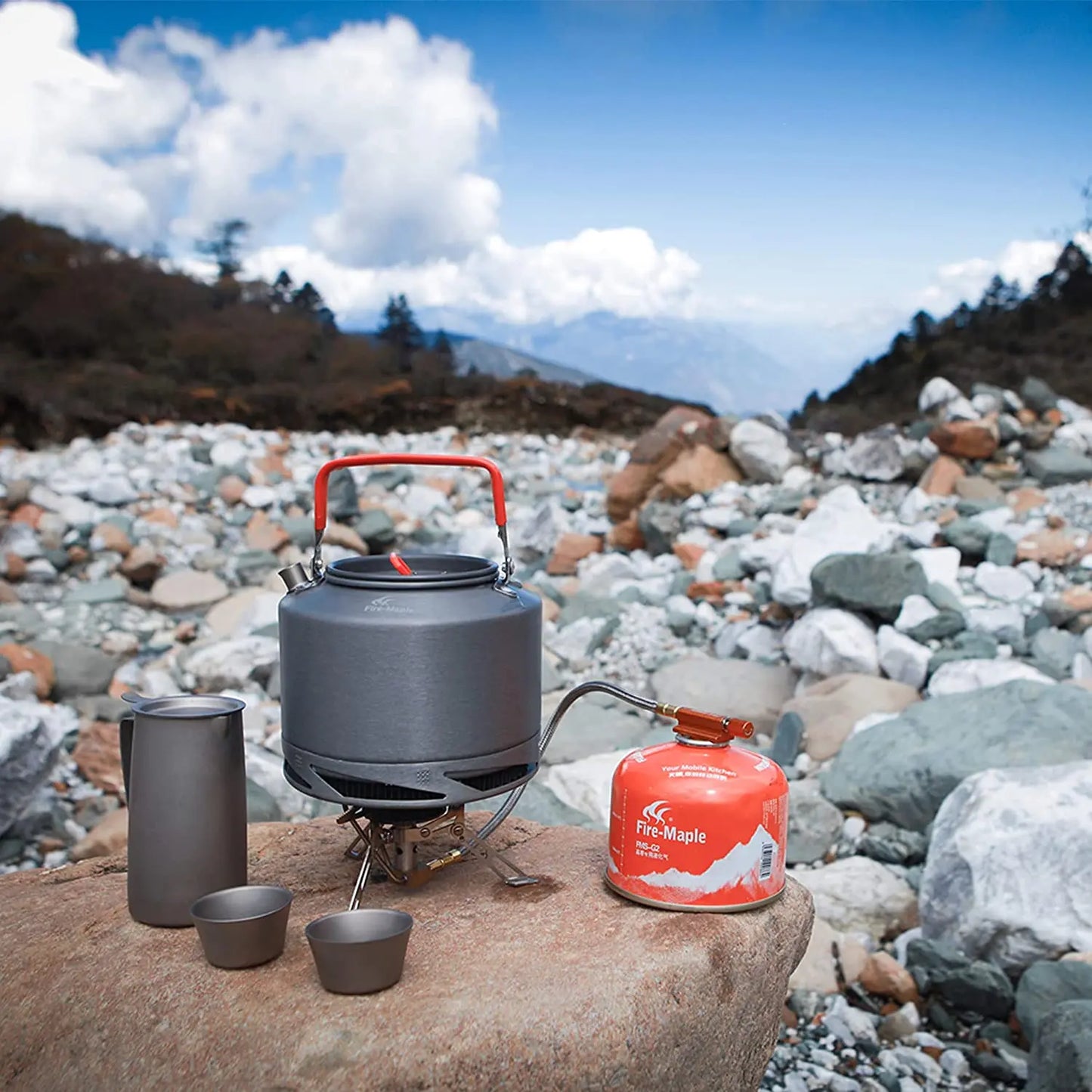 Fire Maple FMC-XT2 Hiking Teapot – Lightweight Camping Kettle