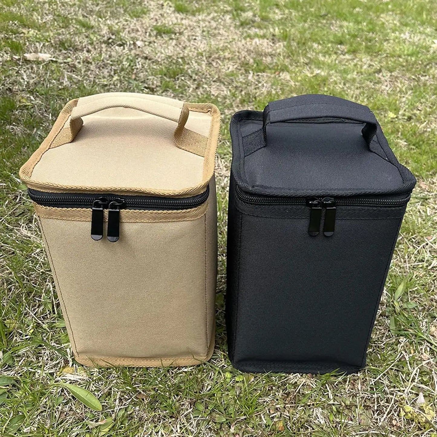 Camping Tanks Storage Bag – Portable Fuel Cylinder Protective Case & Camp Light Carrying Bag