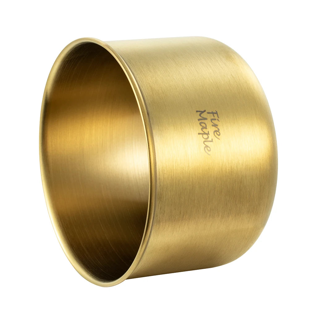 Fire Maple Dome Gas Canister Protective Cover – 230g Stainless Steel Shield for Camping & Backpacking Fuel Canisters