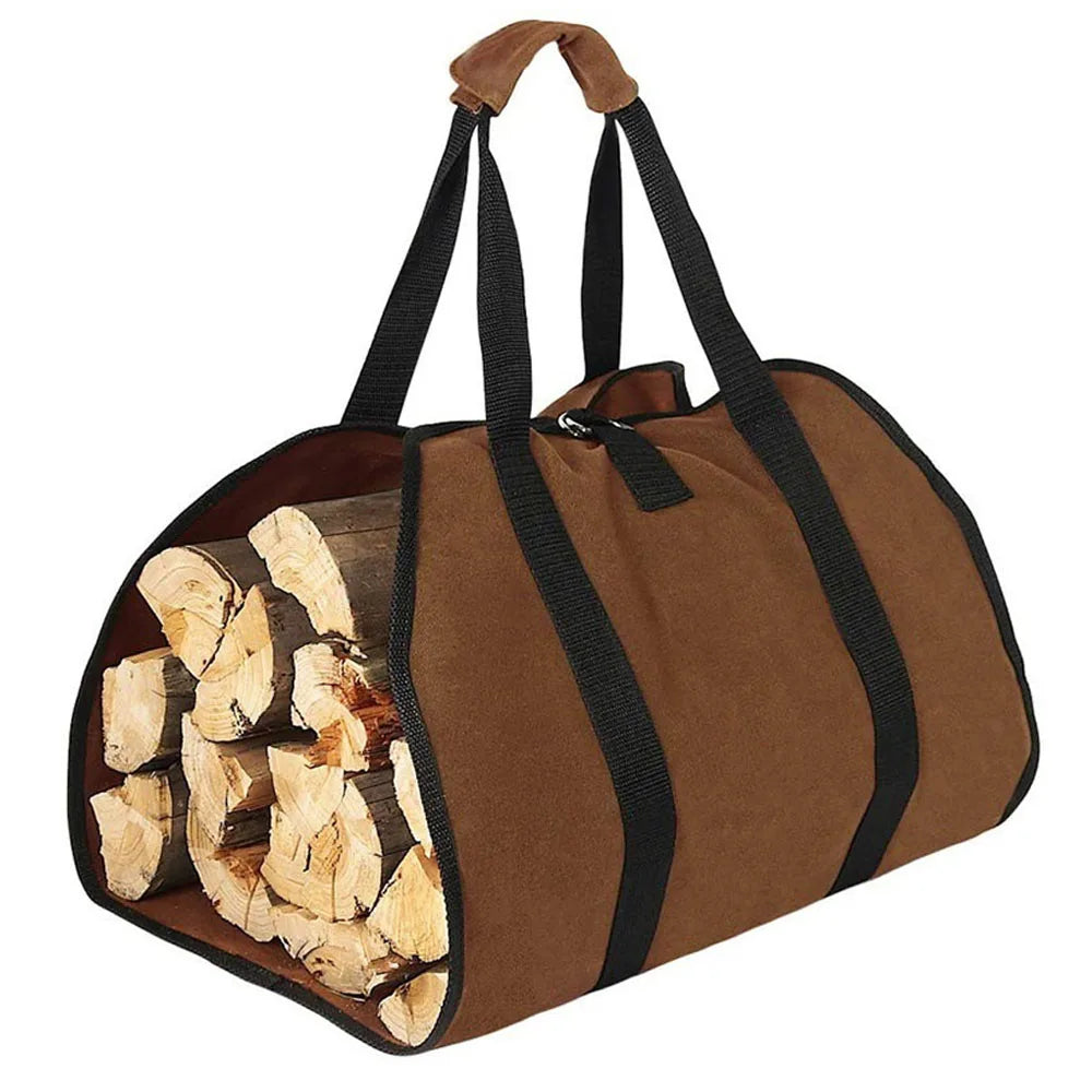 Large Capacity Firewood Storage Bag – Waterproof, Scratch-Resistant & Built for the Outdoors