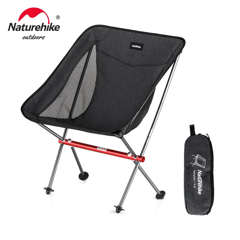 Naturehike Ultralight Folding Camp Chair – Compact Comfort for Every Adventure