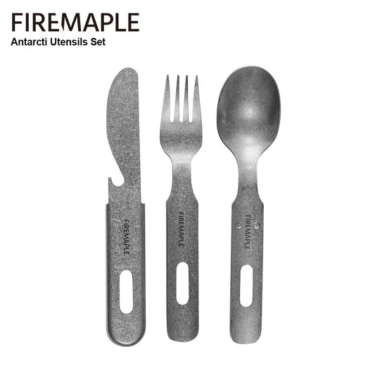 Fire-Maple Antarcti 3-in-1 Utensils Set – Fork, Knife & Spoon Combo