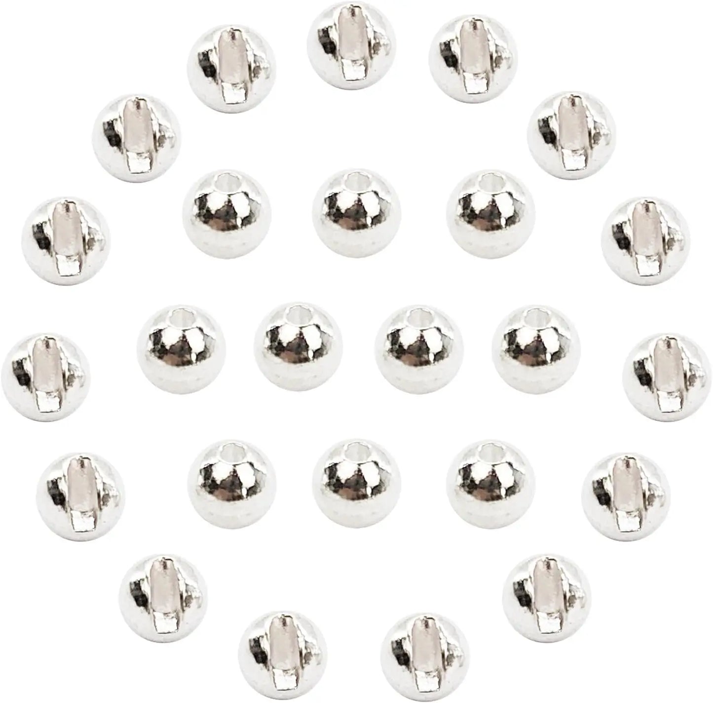 Eupheng 25PC Fly Tying Bead Balls – Nymph Fly Fishing Materials (2.5mm / 3.0mm / 3.5mm / 4.0mm)