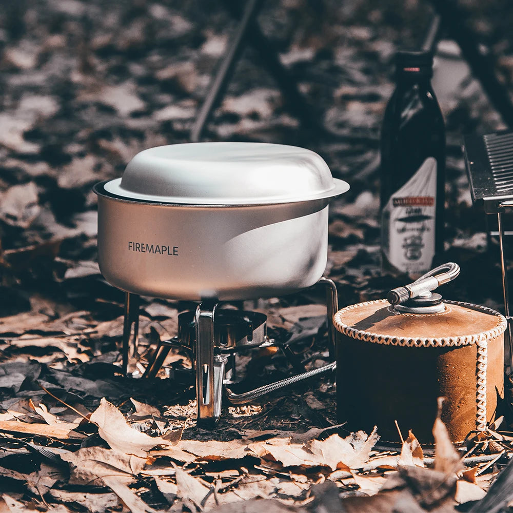 Fire‑Maple Frost Ultralight Aluminium Cookware Set Solo Camping • Hiking • Non‑Stick • Lightweight 358.5 g