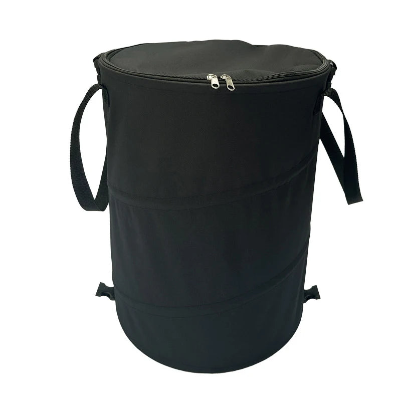 Pop-Up Camping Trash Can – Foldable Canvas Outdoor Garbage Bin