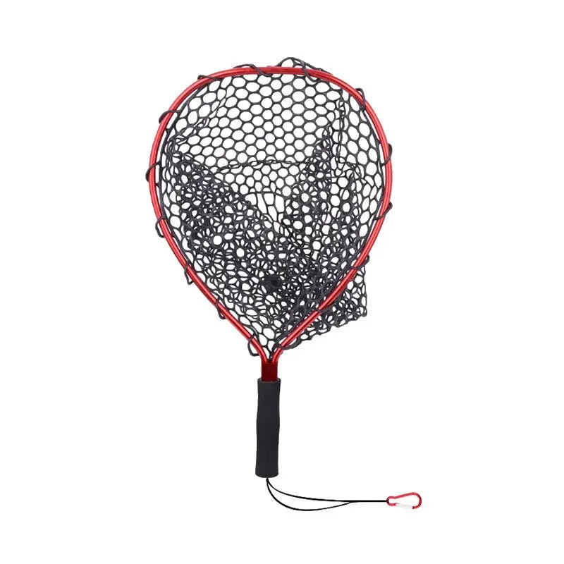 Ultralight Aluminum Alloy Frame • Silicone Wear-Resistant Mesh • Ideal for Fly Fishing