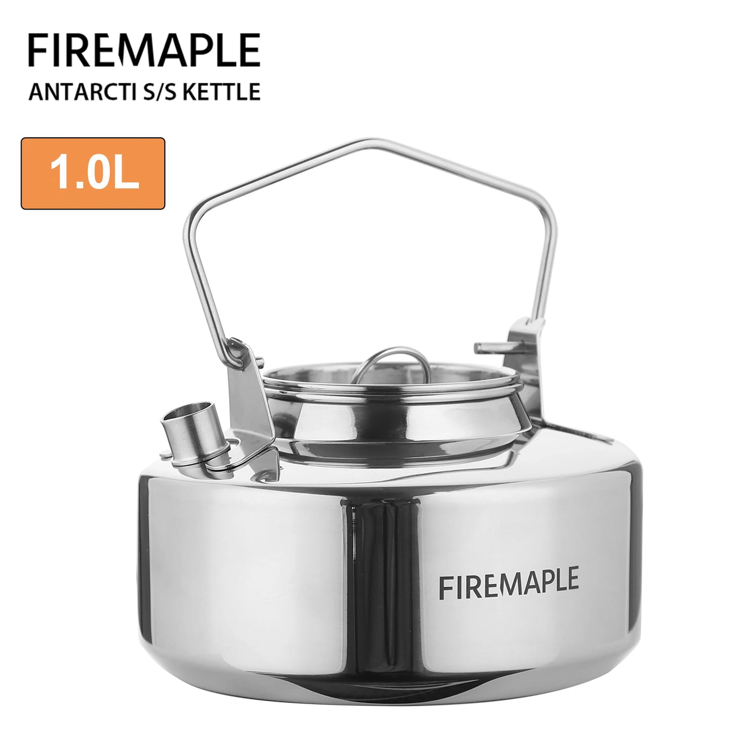 Fire Maple Antarcti Stainless Steel Camping Kettle – S304 Durable Teapot for Bushcraft & Backpacking