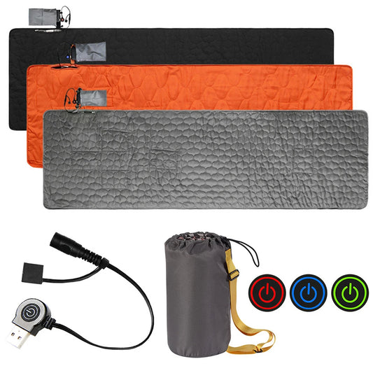 USB Heating Sleeping Mat – Outdoor Electric Heated Pad for Winter Camping