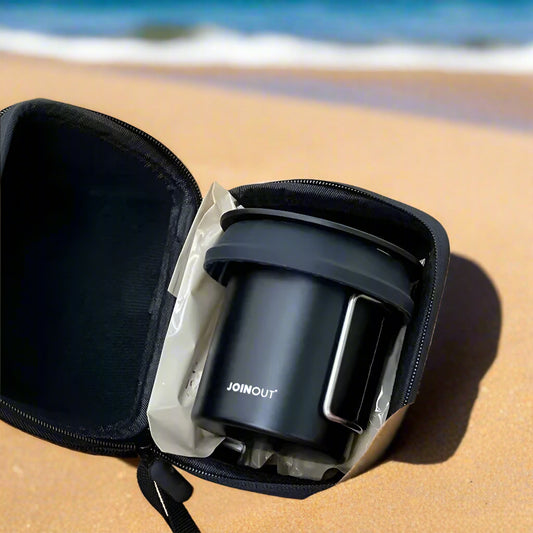 Travel Hand-Brewed Coffee Set — Portable Pour-Over Perfection for Camp, Car, or Trail