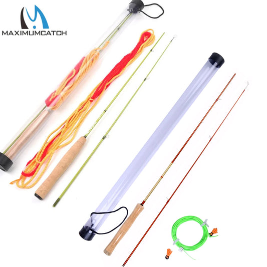 Maximumcatch Practice Starter Fly Rod – 4.2FT (1.28M) with WF Fly Line & Strike Indicator