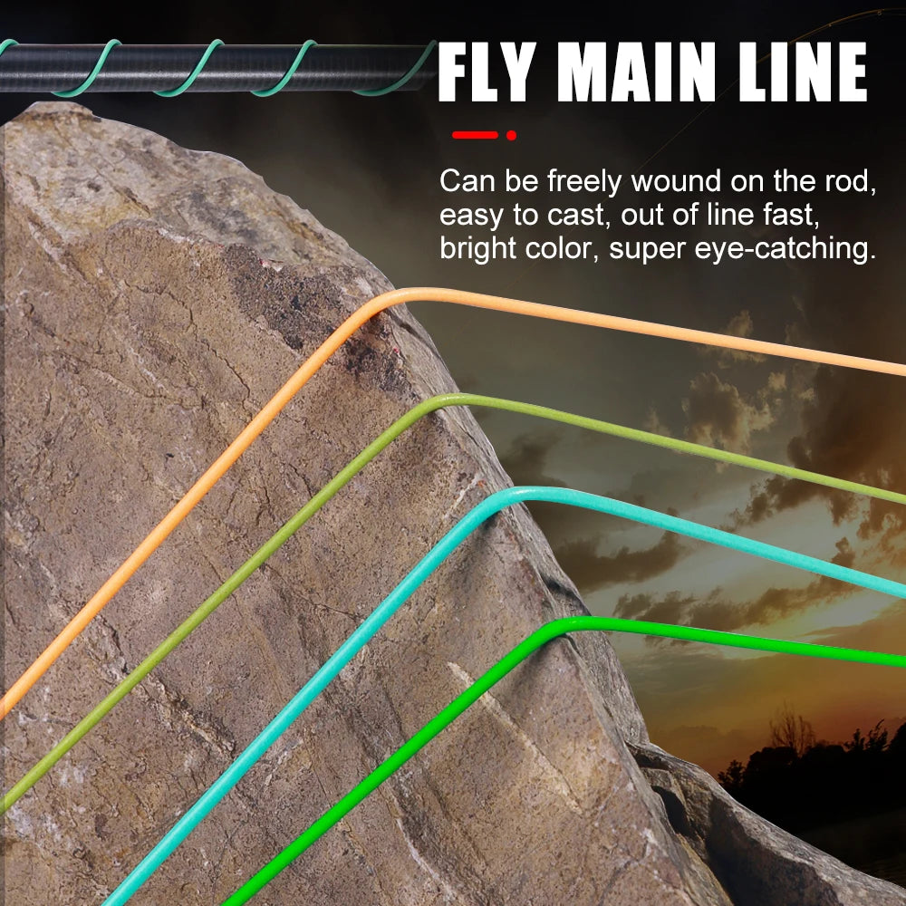 100FT Weight Forward Floating Fly Fishing Line
