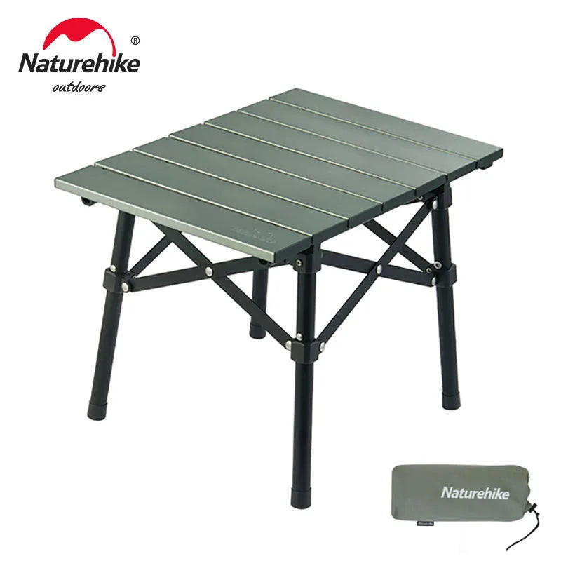 Naturehike Ultralight Folding Camping Table – Portable Travel Table for Hiking, Fishing, Coffee