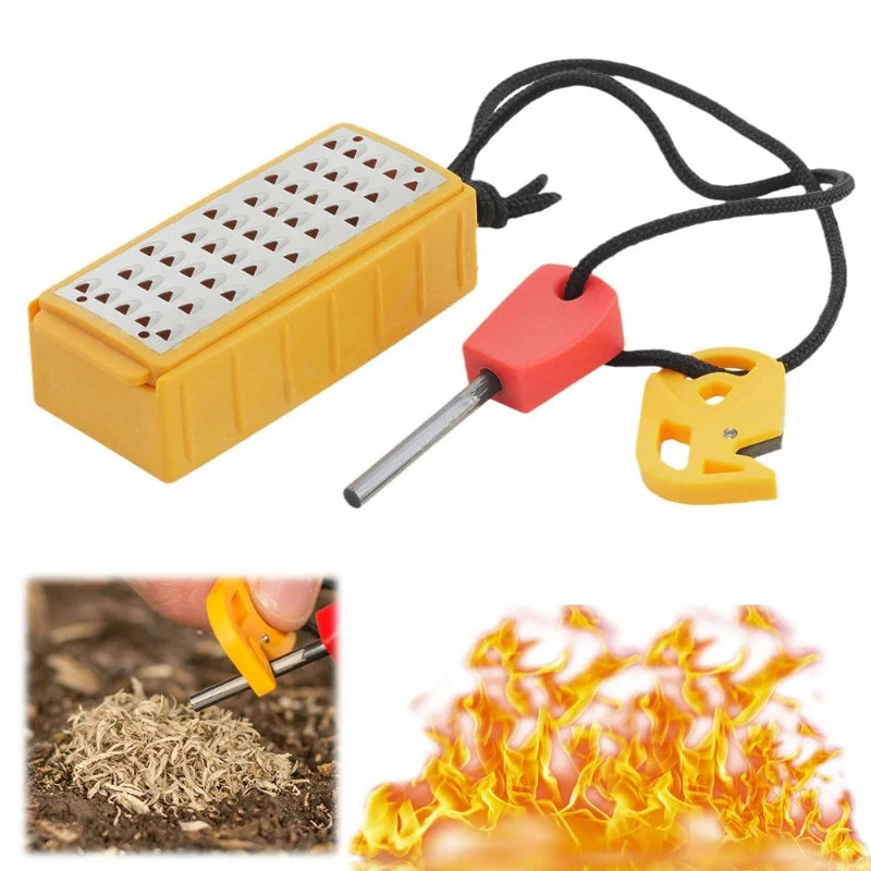 Lightweight Tinder Maker with Fire Starter – Portable Survival Tool for Outdoor & Emergency Use