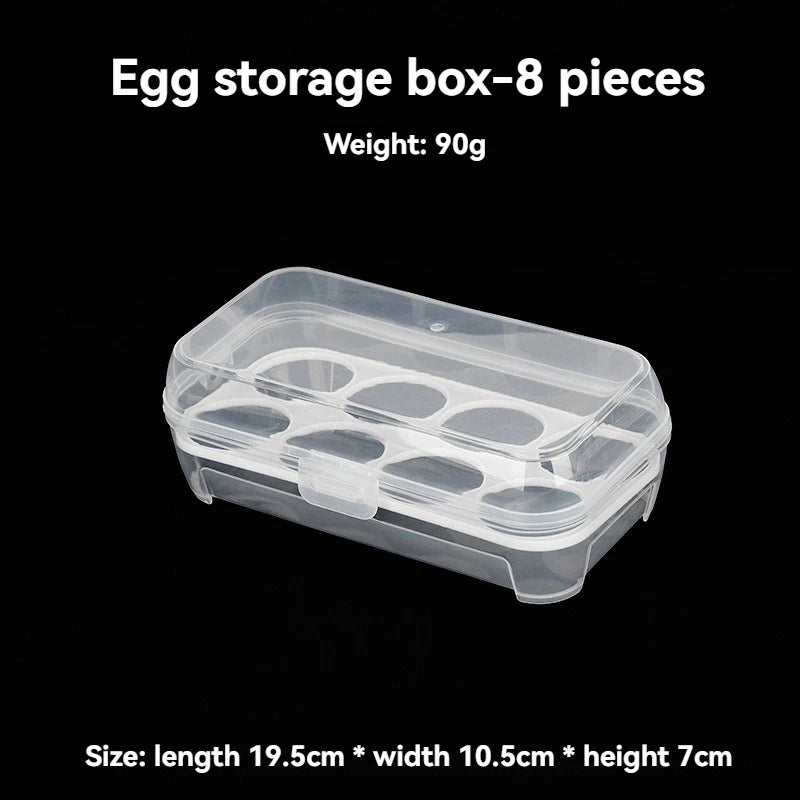 Outdoor Shockproof Egg Storage Box – Portable Camping Egg Tray for Safe Travel