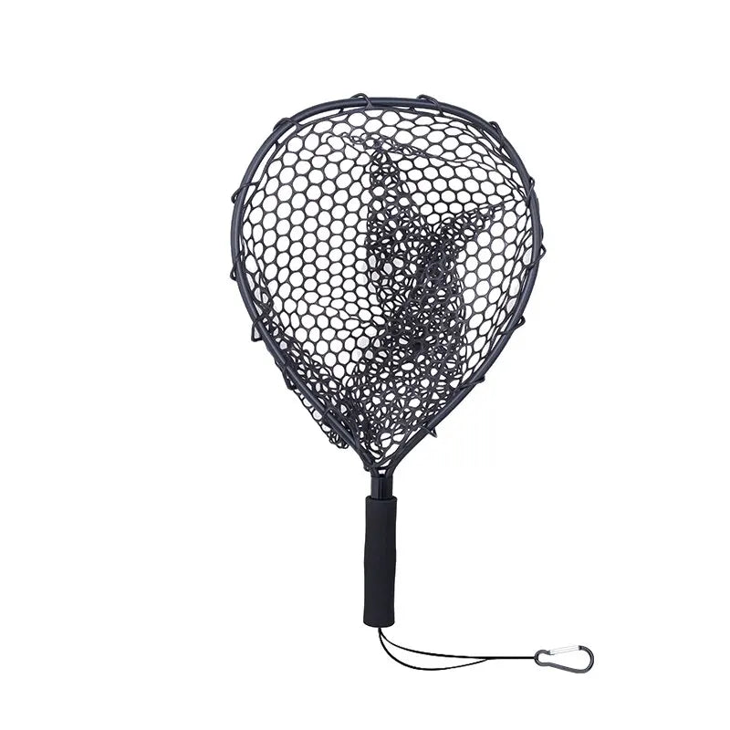 Ultralight Aluminum Alloy Frame • Silicone Wear-Resistant Mesh • Ideal for Fly Fishing