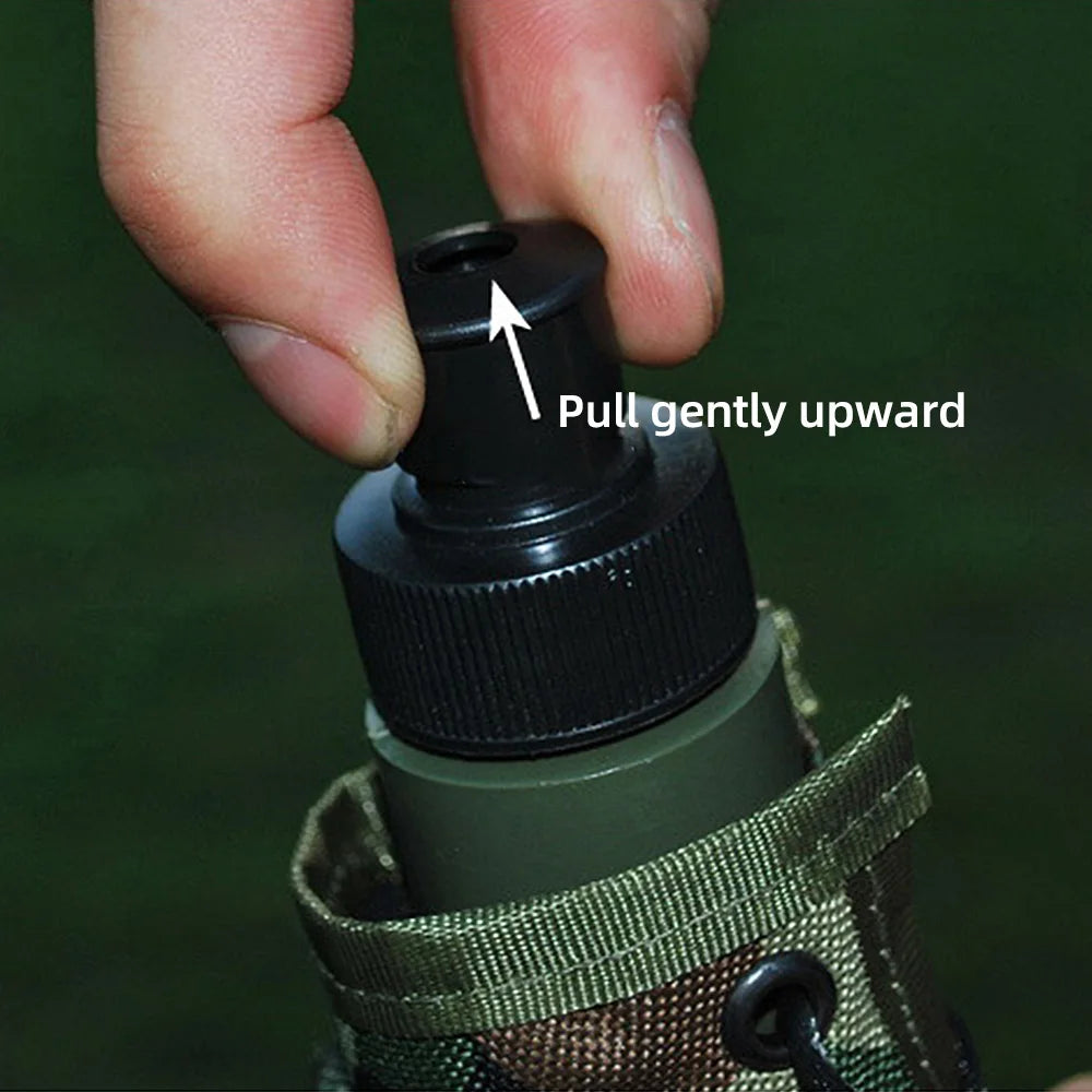 Outdoor Water Bottle – 800ml Sports Kettle with Shoulder Strap