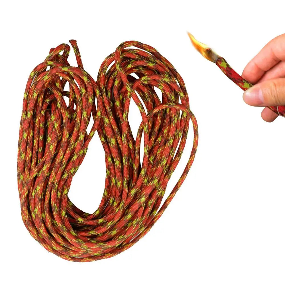 25ft Outdoor Wax-Dipped Jute Fire Starter Rope – Waterproof Ignition Cord for Camping, Survival & Emergency Use