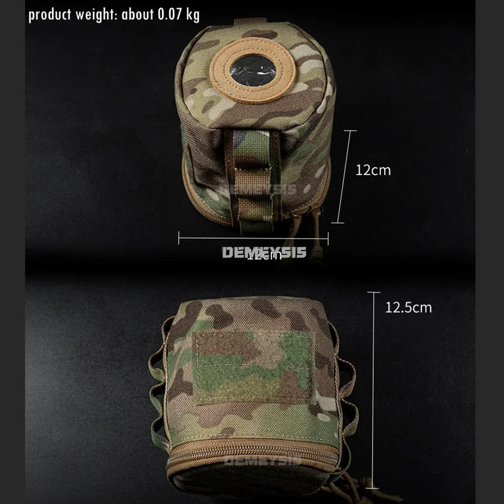 Portable Toilet Roll Holder – MOLLE Pouch for Hiking & Outdoor Adventures