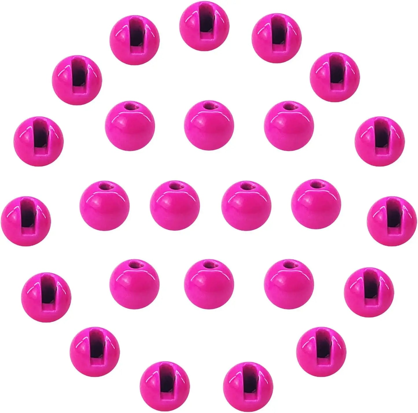 Eupheng 25PC Fly Tying Bead Balls – Nymph Fly Fishing Materials (2.5mm / 3.0mm / 3.5mm / 4.0mm)