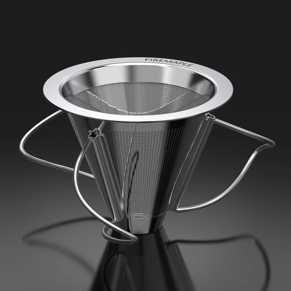 Fire Maple Antarcti Foldable Coffee Filter – Reusable Pour-Over Drip for Outdoor Brewing